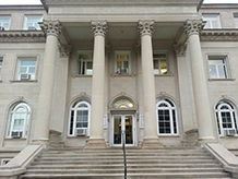 Boone County Courthouse beside Conaway & Conaway -Lawyers serving WV